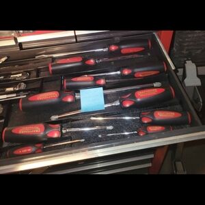 Craftsman Red and Black Screwdriver Set